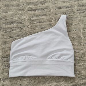 Lululemon one shoulder bra top